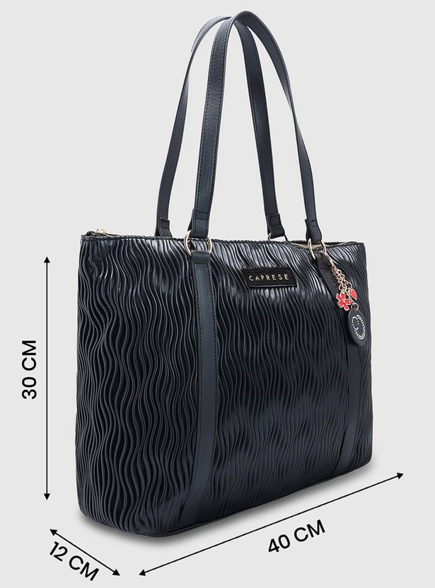 CAPRESE Textured Shoulder Bag