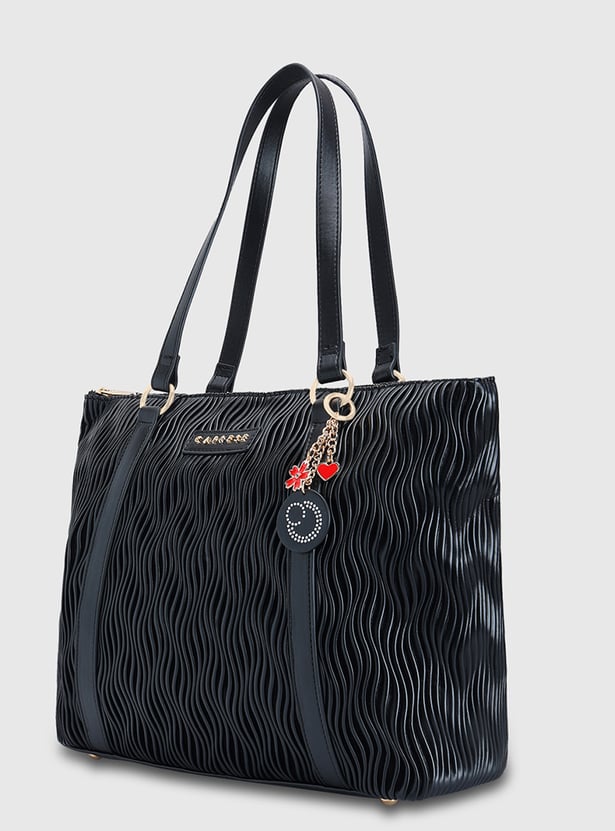 CAPRESE Textured Shoulder Bag