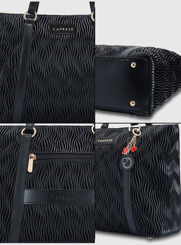 CAPRESE Textured Shoulder Bag