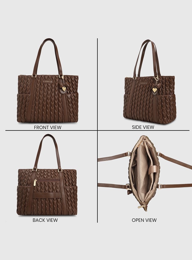 CAPRESE Quilted Laptop Bag