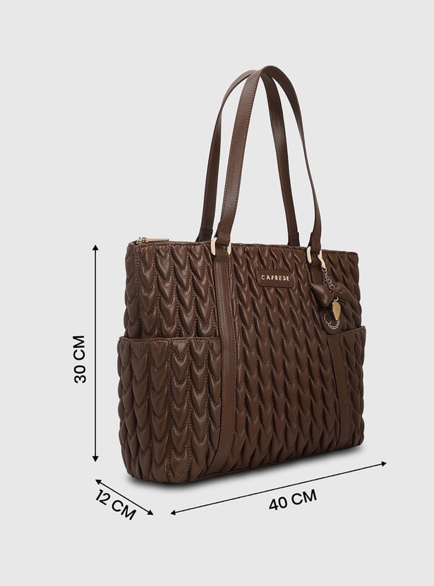 CAPRESE Quilted Laptop Bag