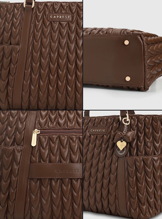 CAPRESE Quilted Laptop Bag