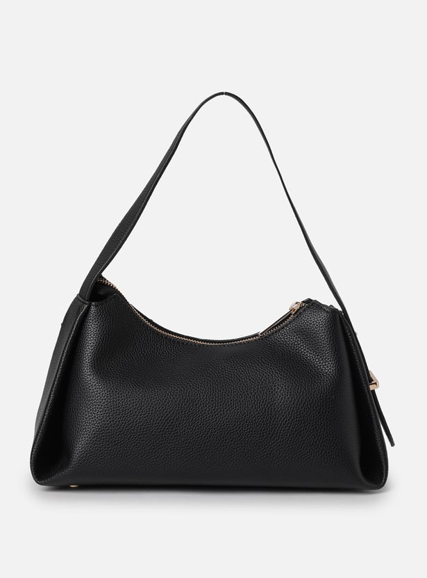 ALLEN SOLLY Textured Shoulder Bag