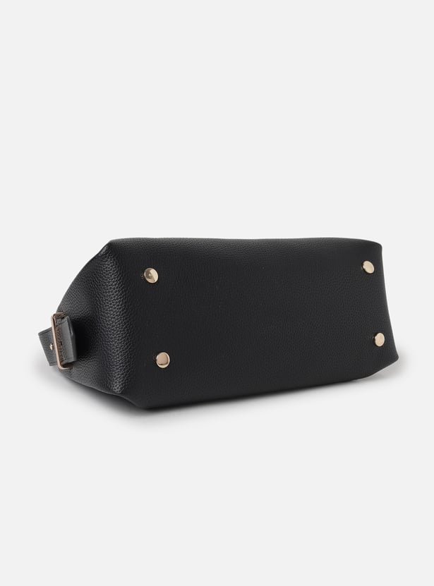 ALLEN SOLLY Textured Shoulder Bag