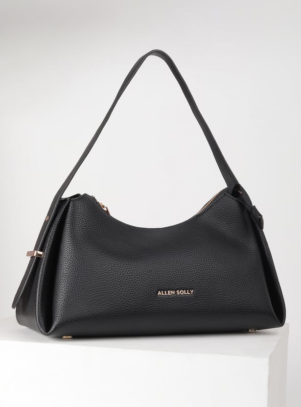 ALLEN SOLLY Textured Shoulder Bag