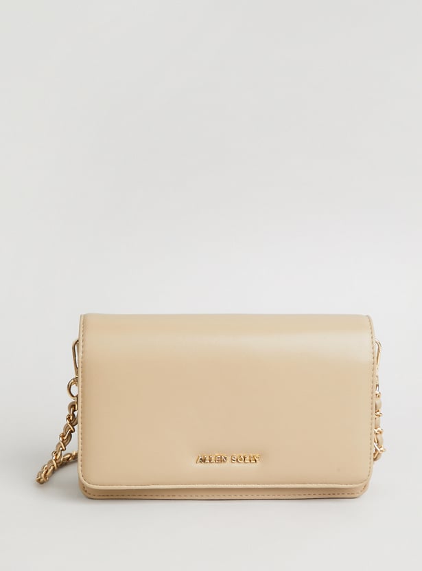 ALLEN SOLLY Solid Sling Bag