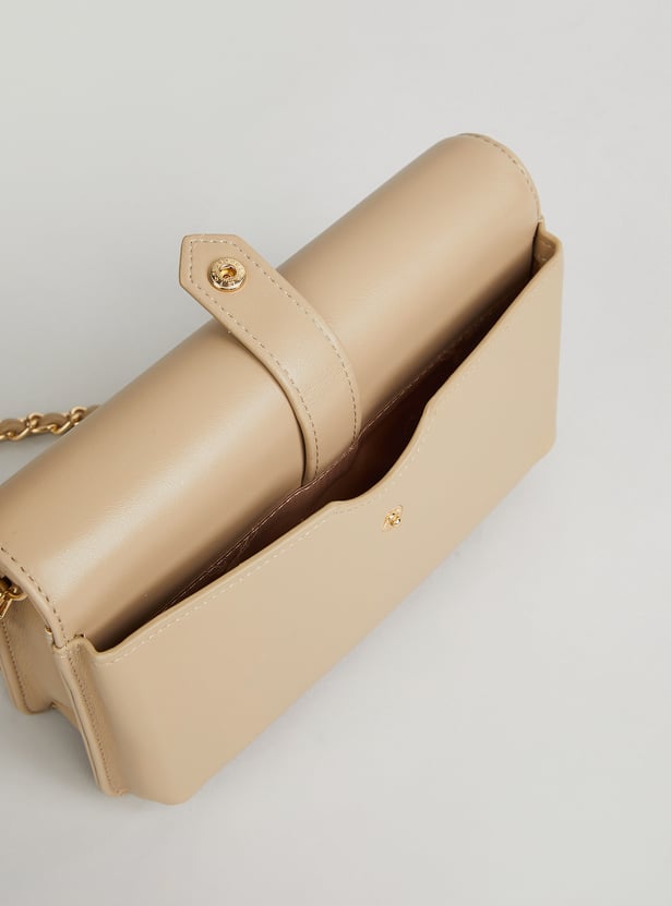 ALLEN SOLLY Solid Sling Bag