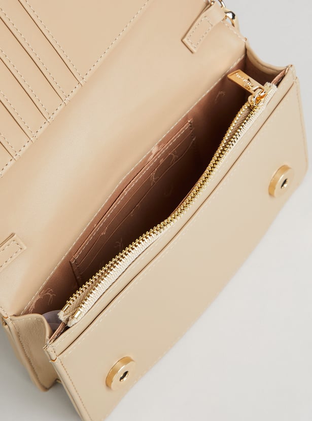 ALLEN SOLLY Solid Sling Bag