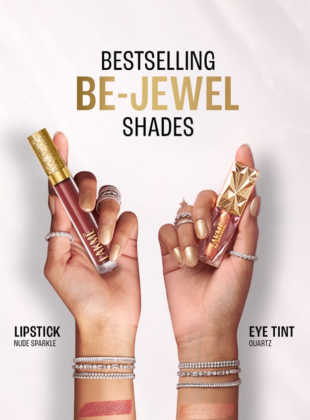 LAKME Be-Jewel Festive Trio Make-Up Kit with Travel Pouch