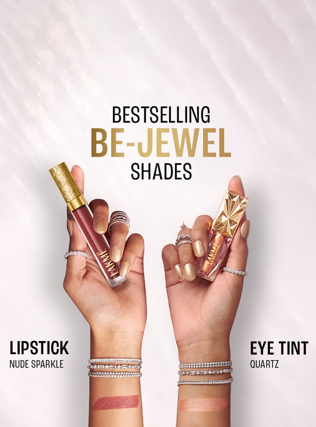 LAKME Be-Jewel Festive Trio Make-Up Kit with Travel Pouch