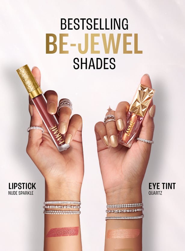 LAKME BeJewel Festive Trio Make Up Kit with Travel Pouch