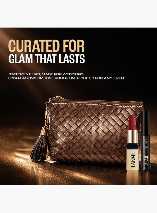 LAKME Wedding Guest Glam Duo Kit with Travel Pouch