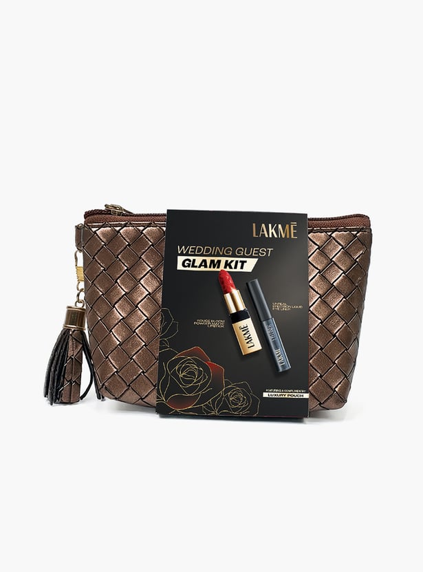 LAKME Wedding Guest Glam Duo Kit with Travel Pouch