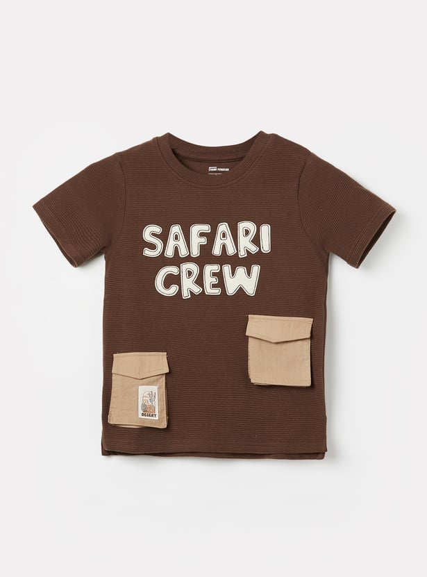 FAME FOREVER Boys Printed T-shirt