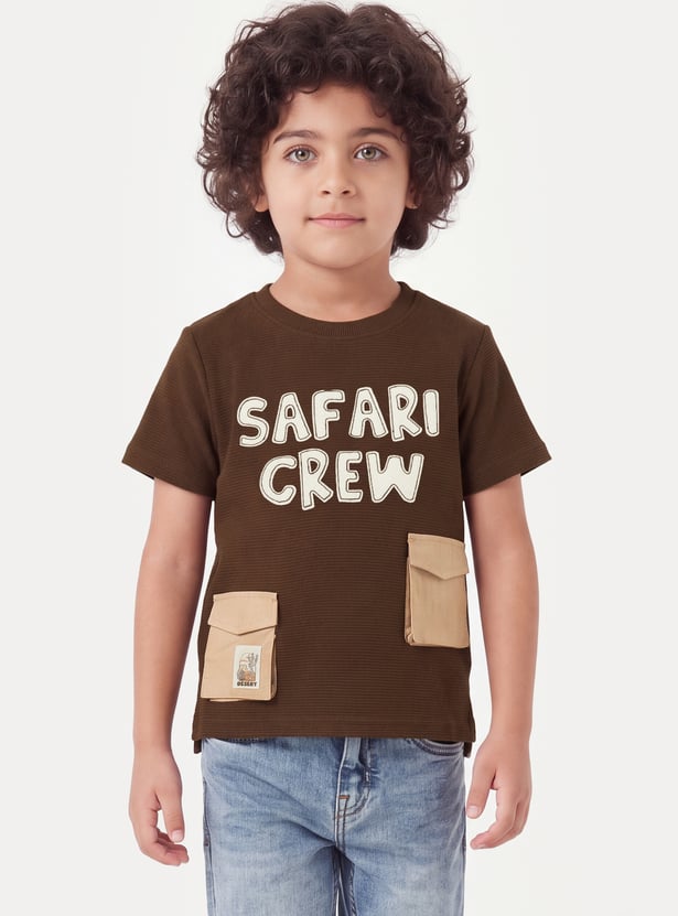 FAME FOREVER Boys Printed T-shirt
