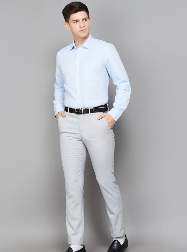 ARROW Solid Regular Fit Formal Shirt