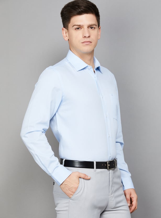 ARROW Solid Regular Fit Formal Shirt