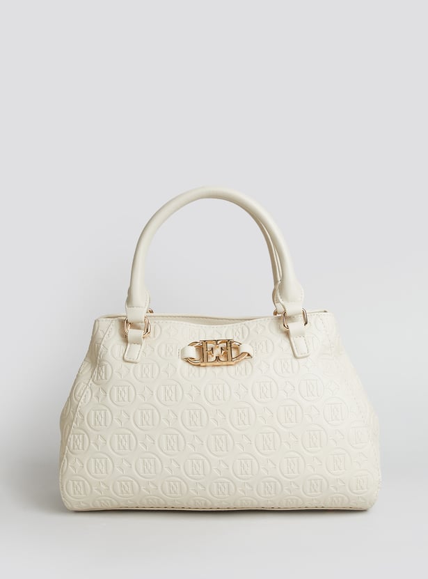 ELLE Embossed Handheld Bag