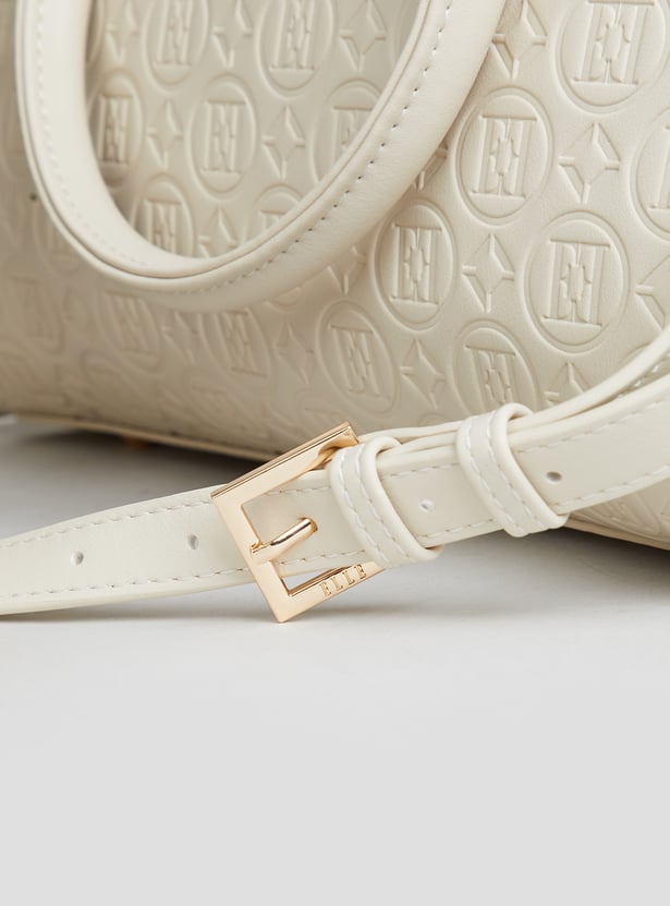 ELLE Embossed Handheld Bag
