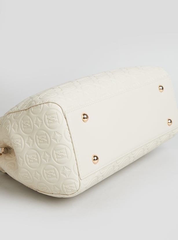 ELLE Embossed Handheld Bag
