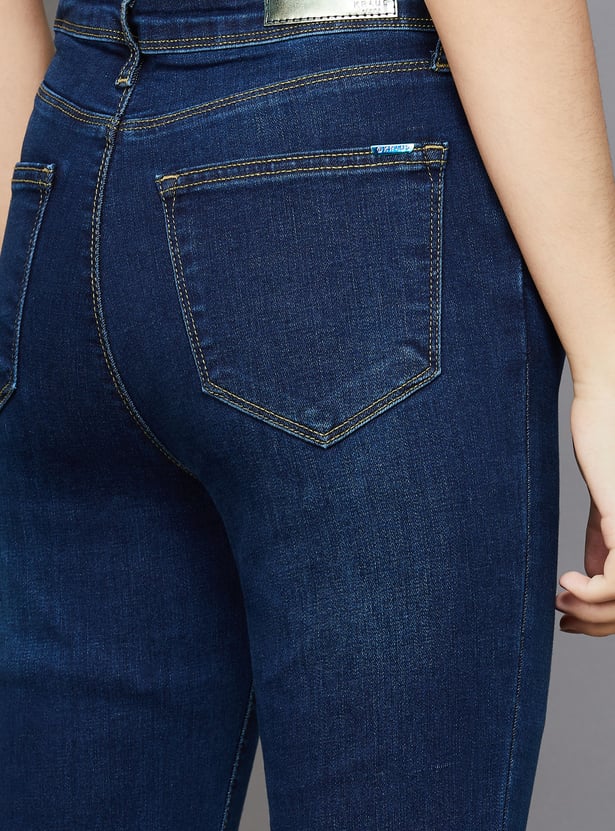 KRAUS High-Rise Flared Jeans