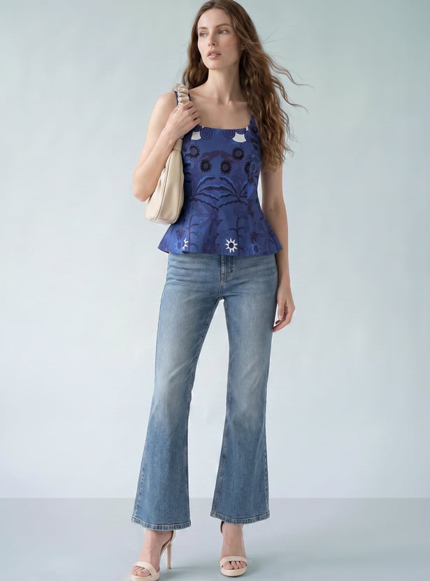 VERO MODA Faded Bootcut Jeans