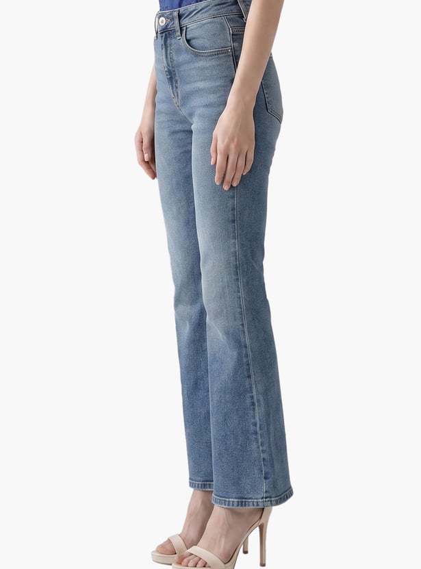 VERO MODA Faded Bootcut Jeans