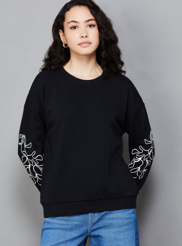 VERO MODA Printed Sweatshirt