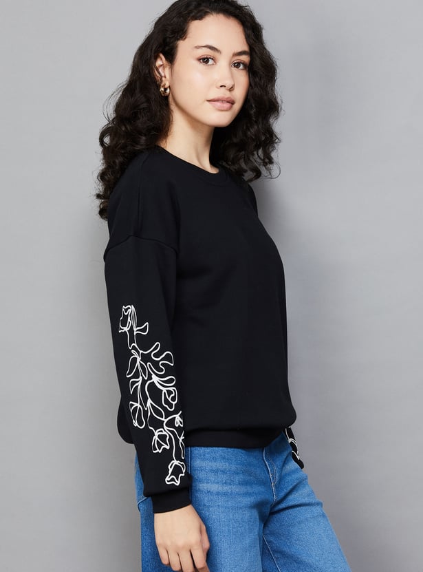 VERO MODA Printed Sweatshirt