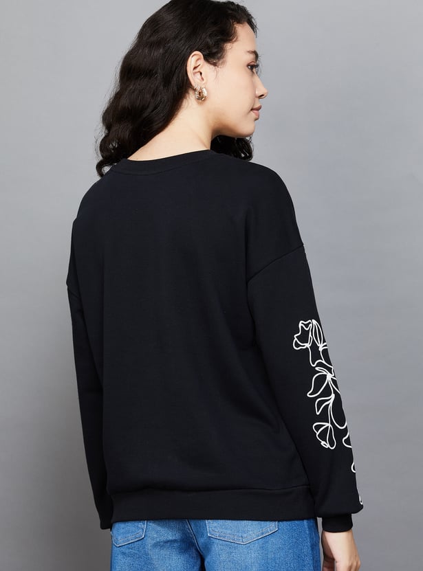 VERO MODA Printed Sweatshirt