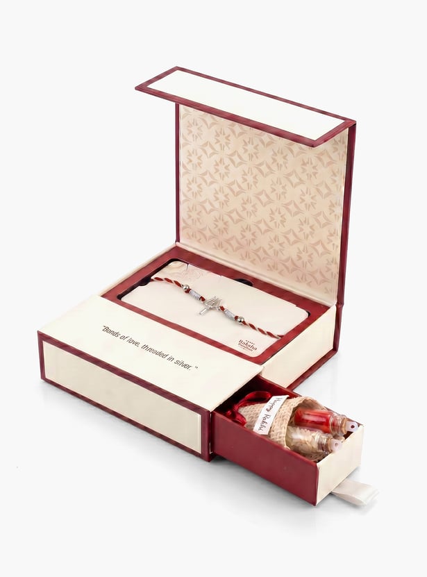 GIVA Blessed Trishul Rakhi
