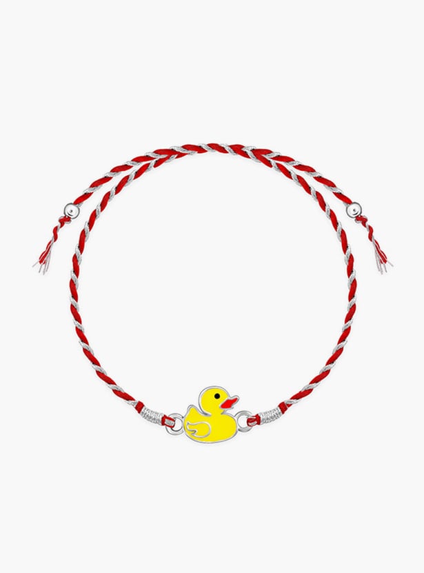 GIVA Sterling Silver Motif Rakhi