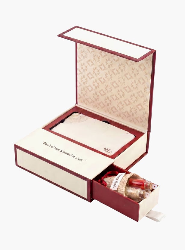 GIVA Sterling Silver Motif Rakhi
