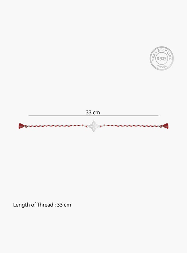 GIVA Sterling Silver Regalia Motif Rakhi