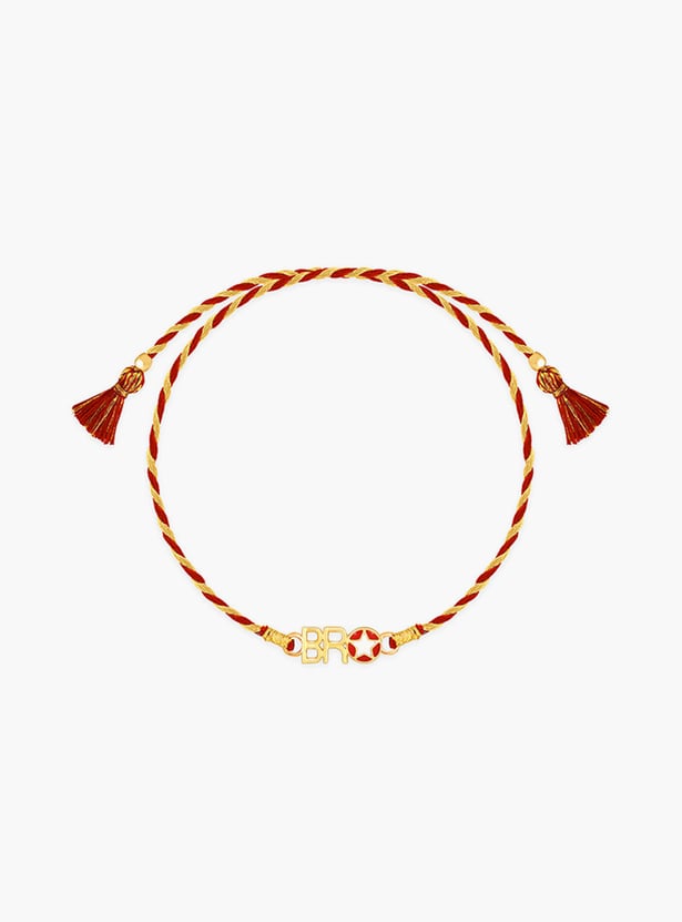GIVA Sterling Silver Embellished Rakhi