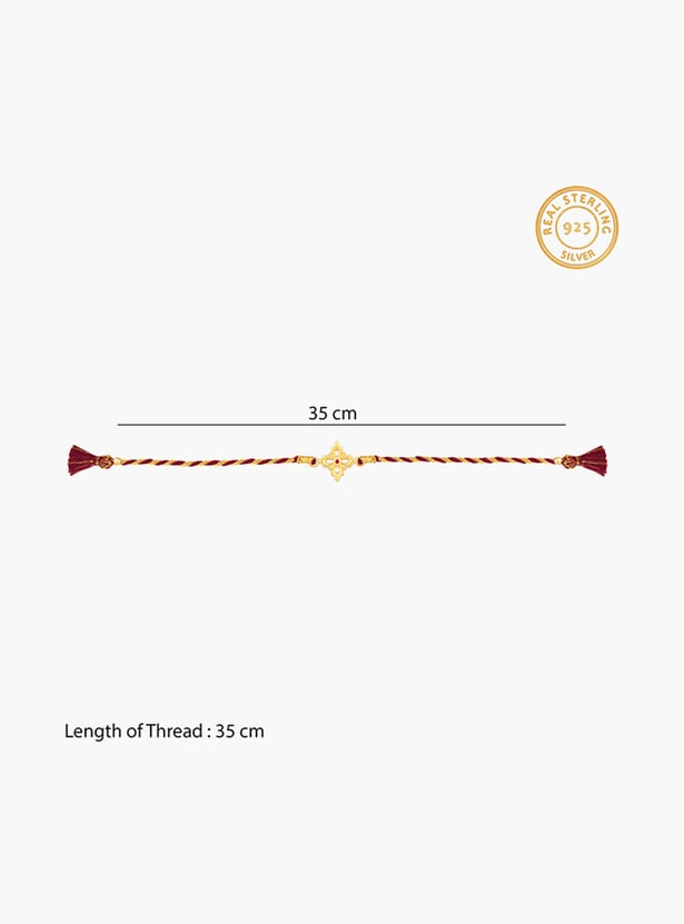 GIVA Golden Dua Rakhi