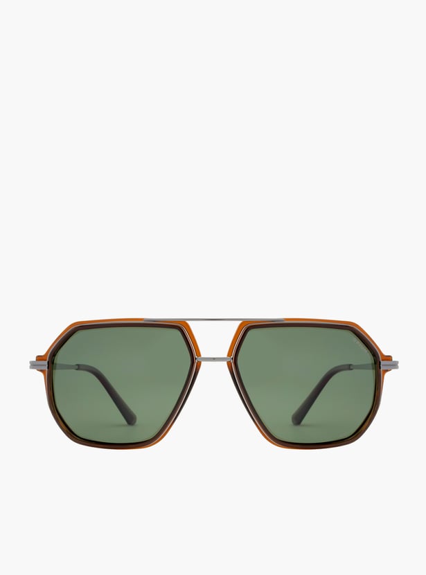 OPIUM Xeno Polarized Geometric Sunglasses - OP-10505-C03-58