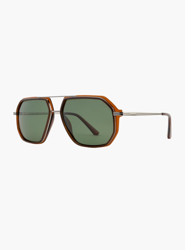 OPIUM Xeno Polarized Geometric Sunglasses - OP-10505-C03-58