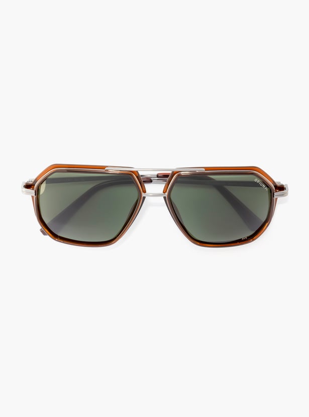 OPIUM Xeno Polarized Geometric Sunglasses - OP-10505-C03-58