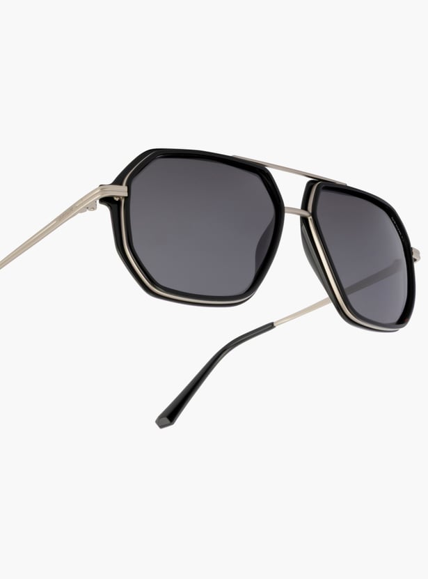 OPIUM Polarized Geometric Sunglasses - OP-10505-C04-58