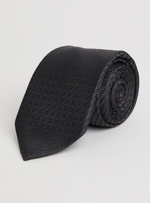 LOUIS PHILIPPE Woven Broad Tie