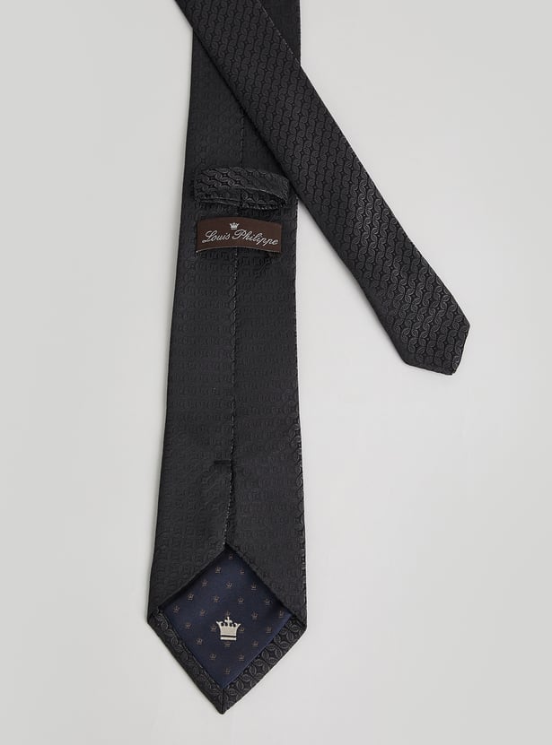 LOUIS PHILIPPE Woven Broad Tie
