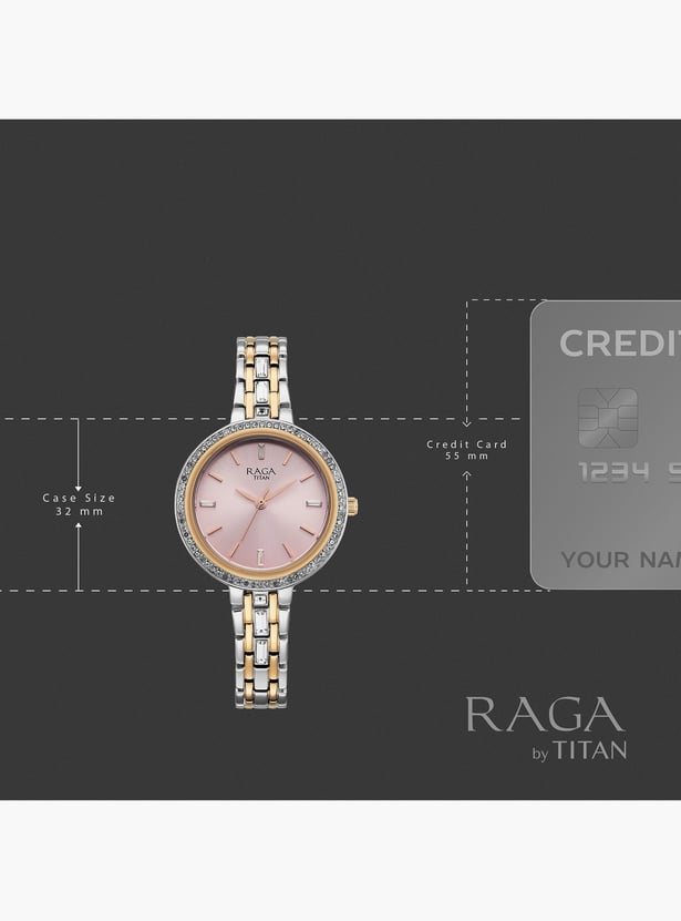 TITAN Raga Spotlight 2.0 Analog Watch-95424KM01