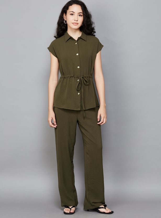 AND Waist Tie-Ups Co-Ord Set