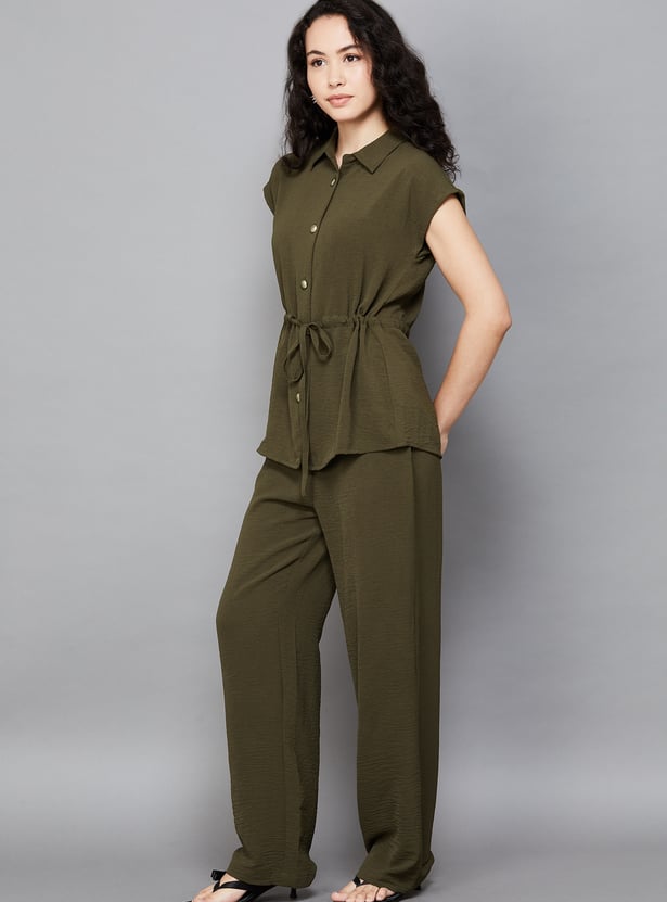 AND Waist Tie-Ups Co-Ord Set