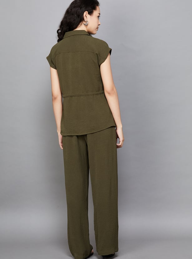 AND Waist Tie-Ups Co-Ord Set