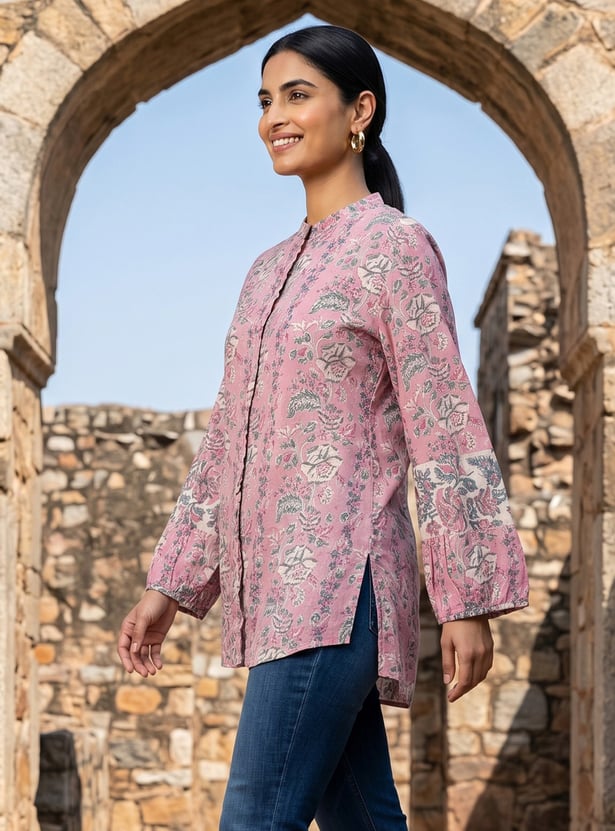 W Floral Print Tunic