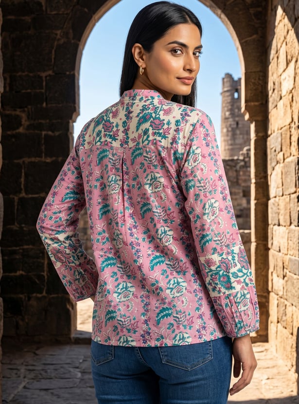 W Floral Print Tunic