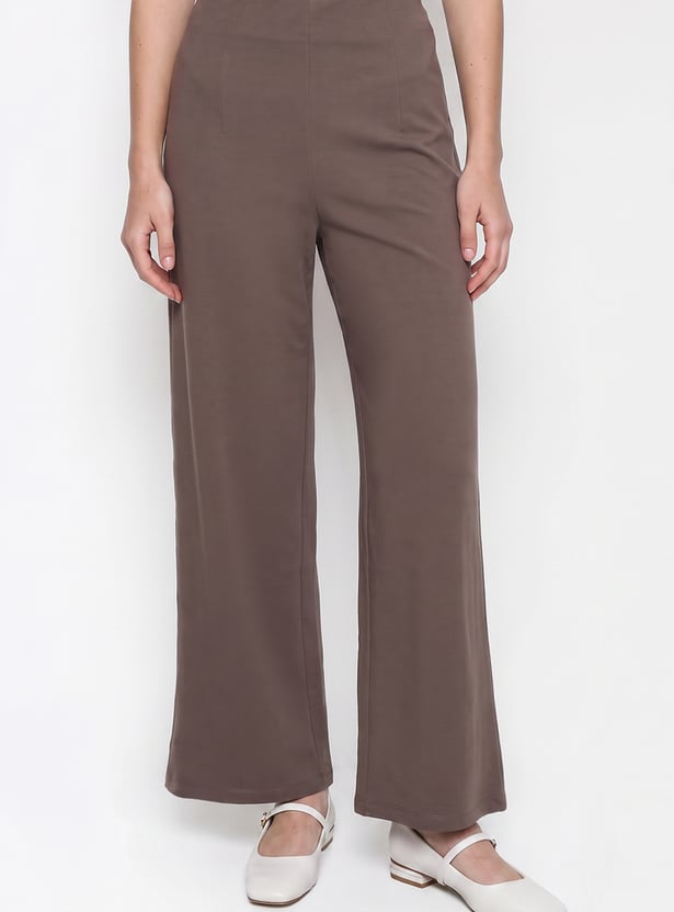 KRAUS Slip-On Wide-Leg Treggings