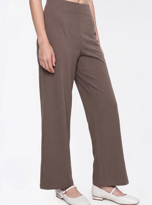 KRAUS Slip-On Wide-Leg Treggings